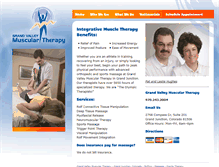 Tablet Screenshot of gjmuscletherapy.net